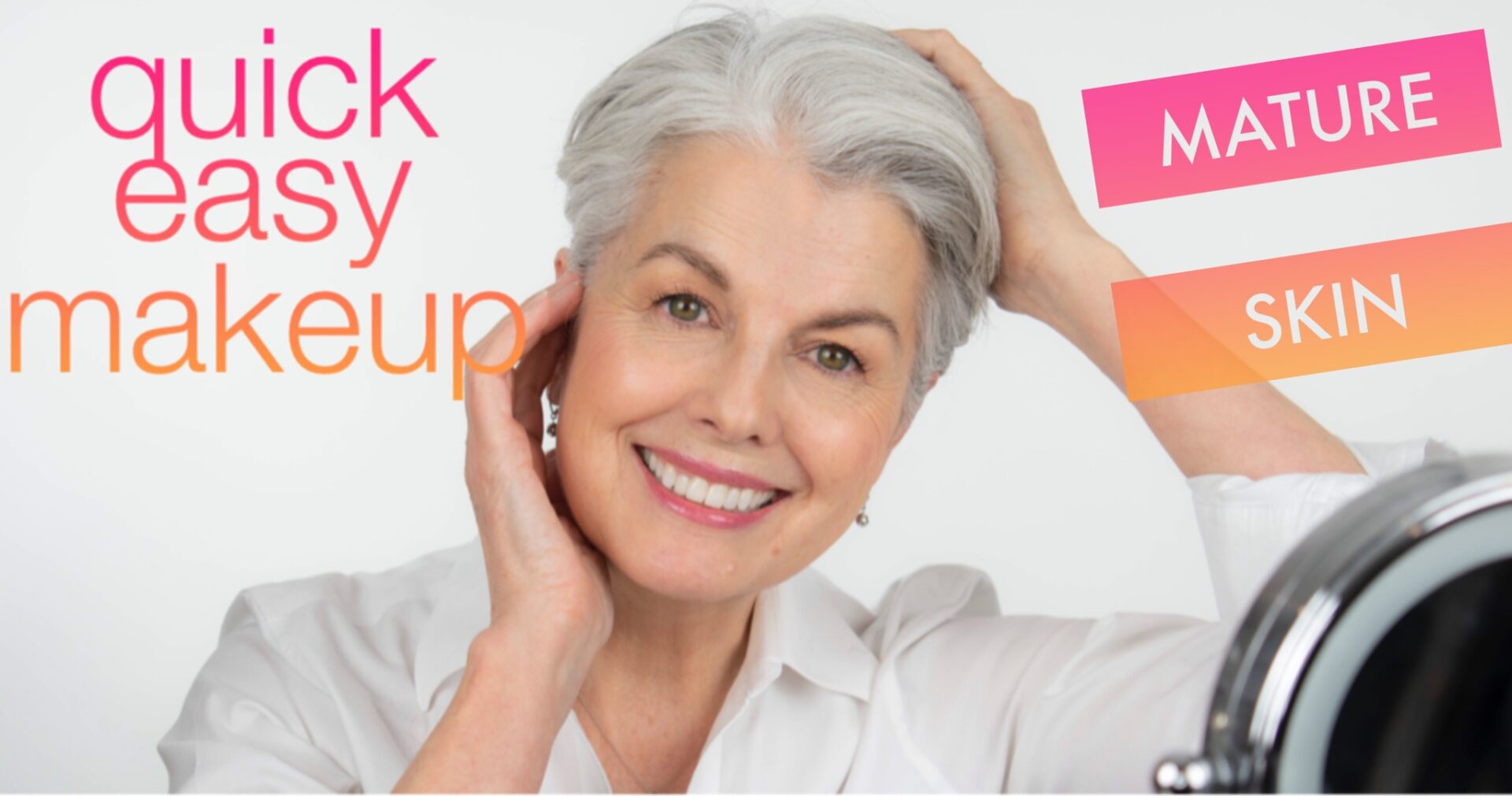 Simple Makeup Tutorial for Mature Skin by Kerry-Lou – Using Cream Makeup