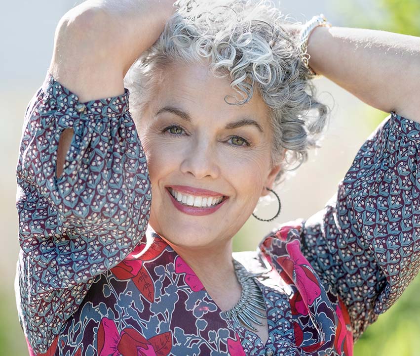 Kerry-Lou’s Silver Hair Journey – how, when, and why I embraced my gray hair