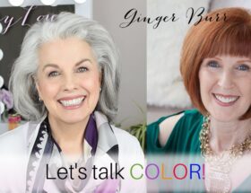 A collage of women with different hair colors.