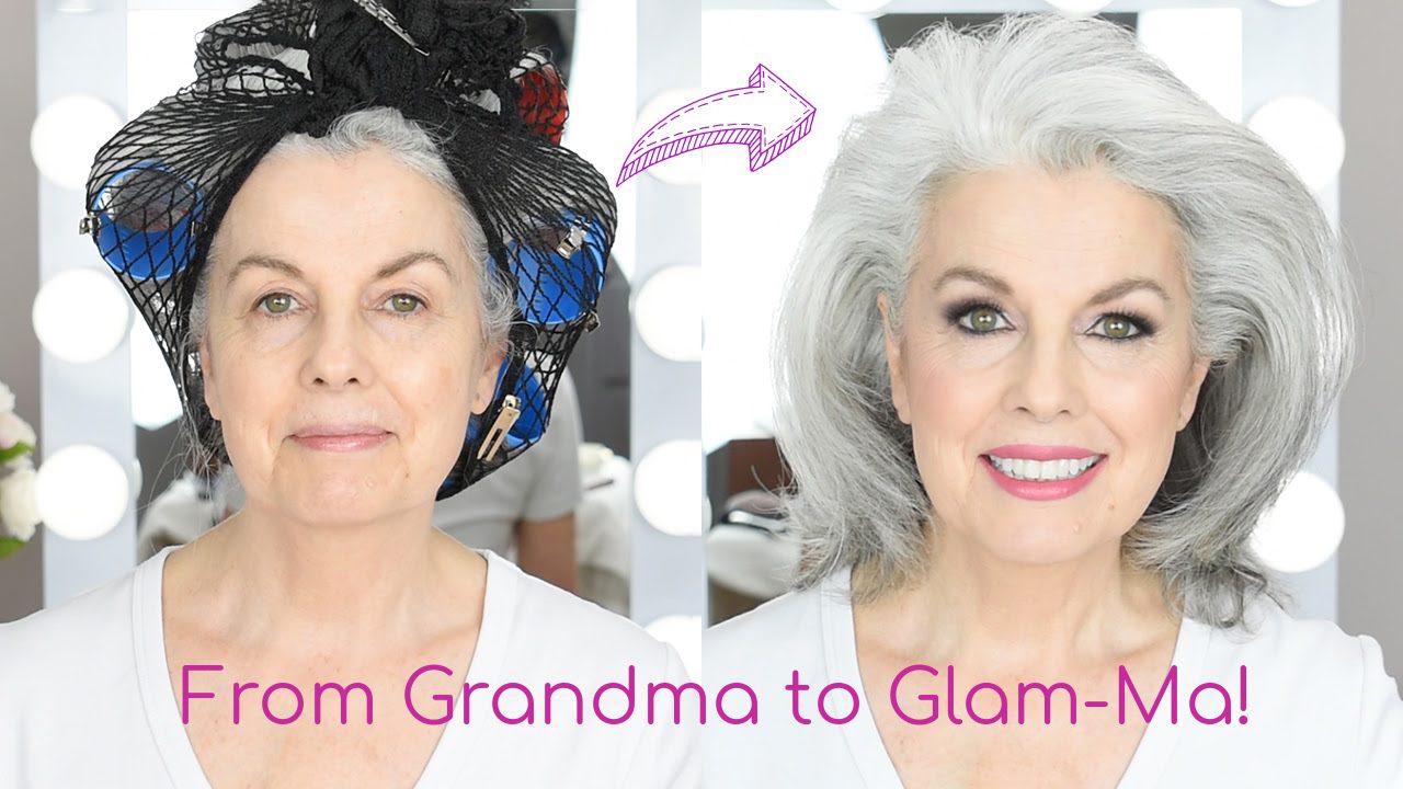 From Grandma To Glam Ma Kerry Lou Shows How Transformative Makeup Can Be At Any Age Silver