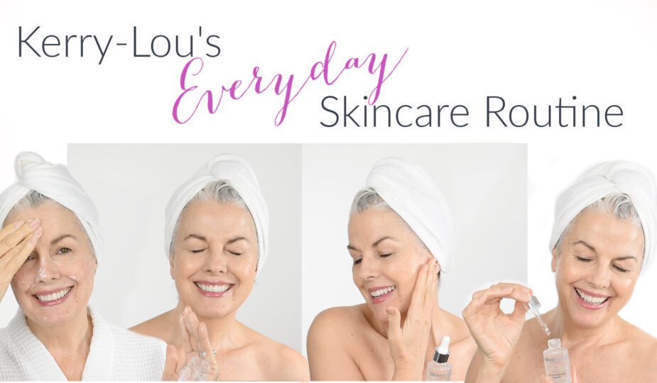 Kerry louis's everyday skincare routine.