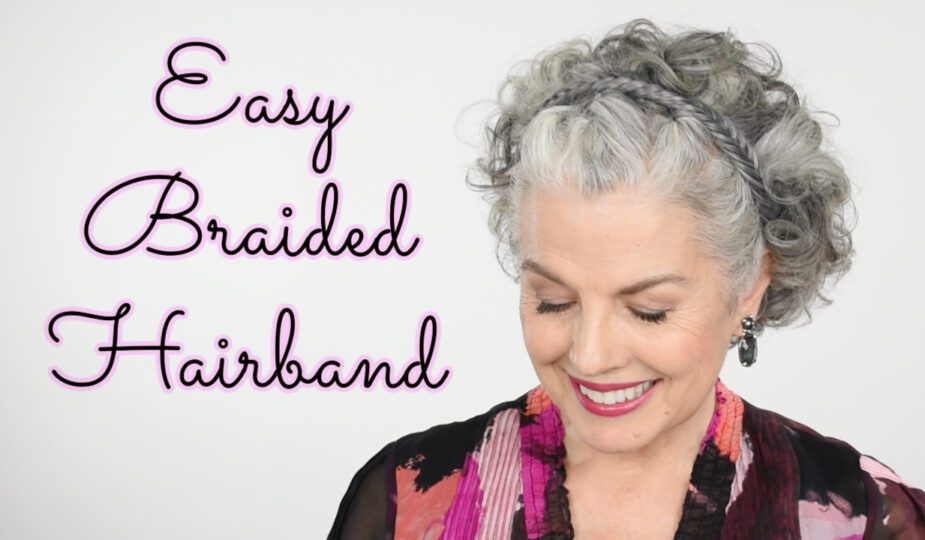Easy braided hairband.