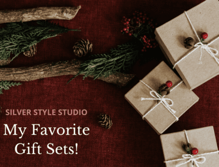 holiday decor and gift boxes